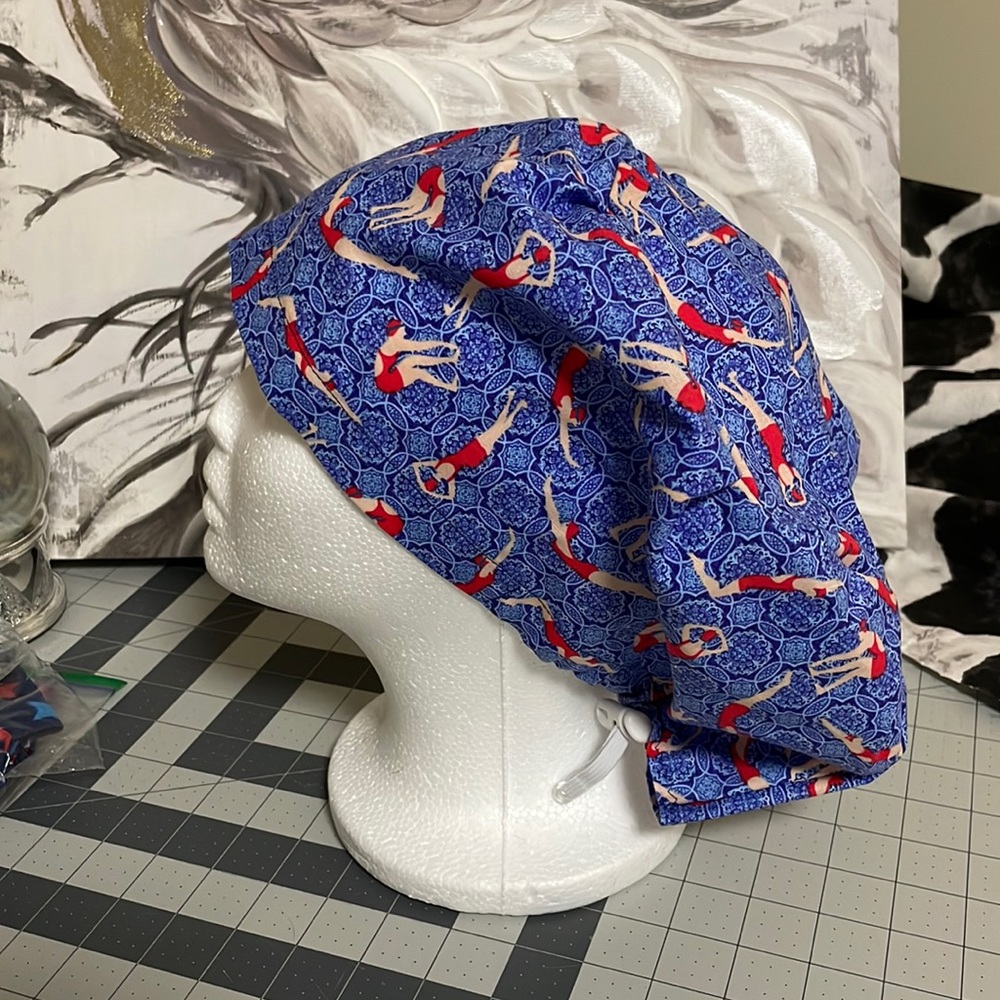 Diving or swimming Women’s Euro Scrub cap